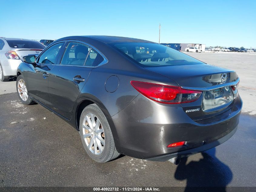 2016 Mazda Mazda6 I Sport VIN: JM1GJ1U50G1424709 Lot: 40922732