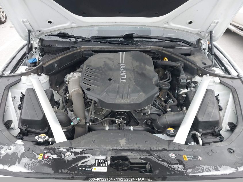 2022 GENESIS G70 VIN: KMTG54TE3NU087411