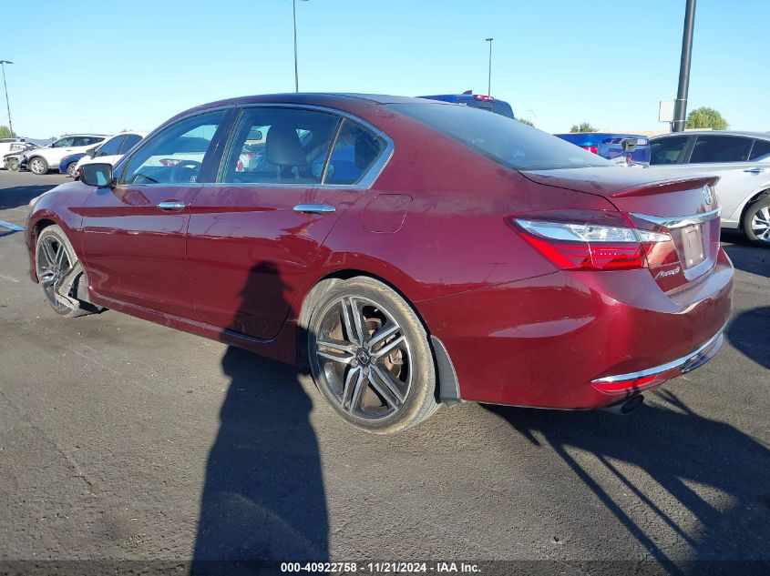 2017 Honda Accord Sport VIN: 1HGCR2F51HA282934 Lot: 40922758