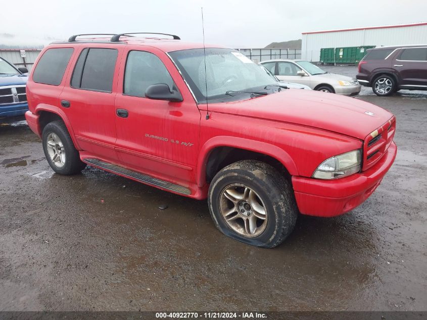 2001 Dodge Durango Slt VIN: 1B4HS28Z01F553173 Lot: 40922770