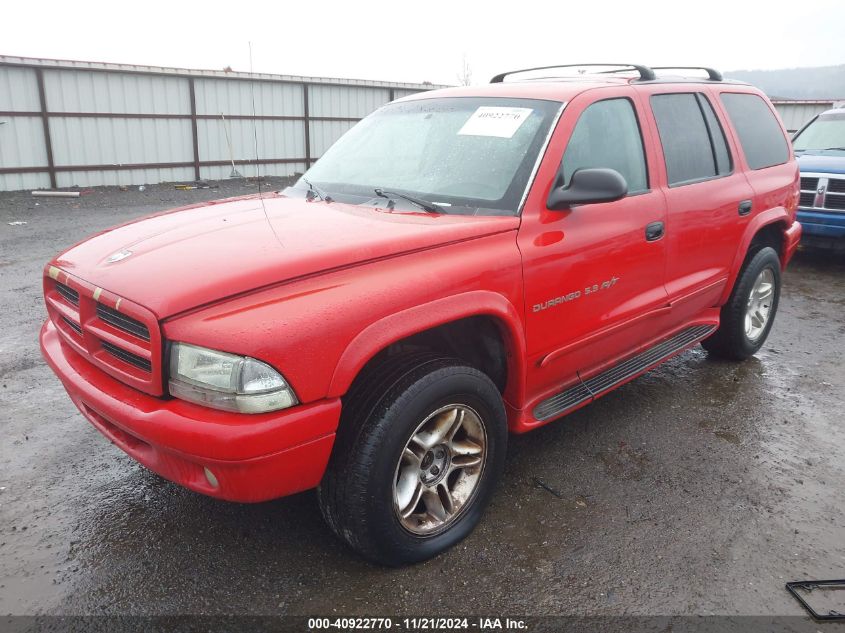 2001 Dodge Durango Slt VIN: 1B4HS28Z01F553173 Lot: 40922770