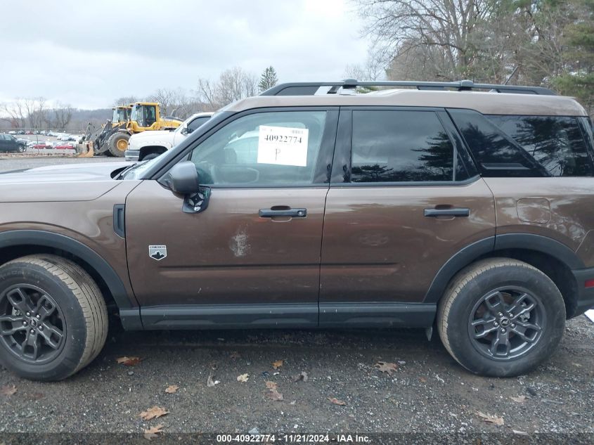 2022 Ford Bronco Sport Big Bend VIN: 3FMCR9B61NRE03139 Lot: 40922774