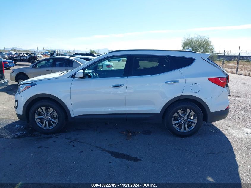 2014 Hyundai Santa Fe Sport 2.4L VIN: 5XYZU3LB5EG189238 Lot: 40922789