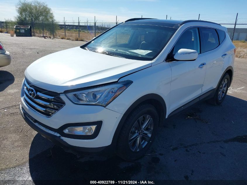 2014 Hyundai Santa Fe Sport 2.4L VIN: 5XYZU3LB5EG189238 Lot: 40922789