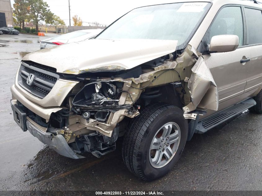 2005 Honda Pilot Ex VIN: 5FNYF18445B059172 Lot: 40922803