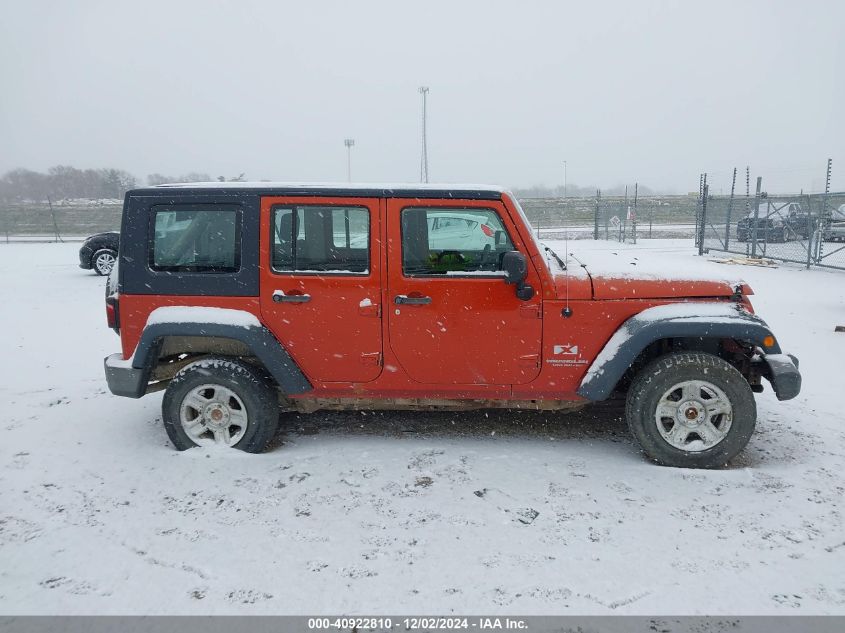 2009 Jeep Wrangler Unlimited X Rhd VIN: 1J4GZ39169L739090 Lot: 40922810