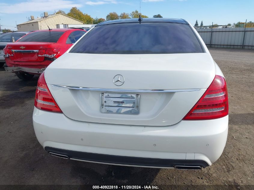 2011 Mercedes-Benz S 550 VIN: WDDNG7BB8BA417457 Lot: 40922818