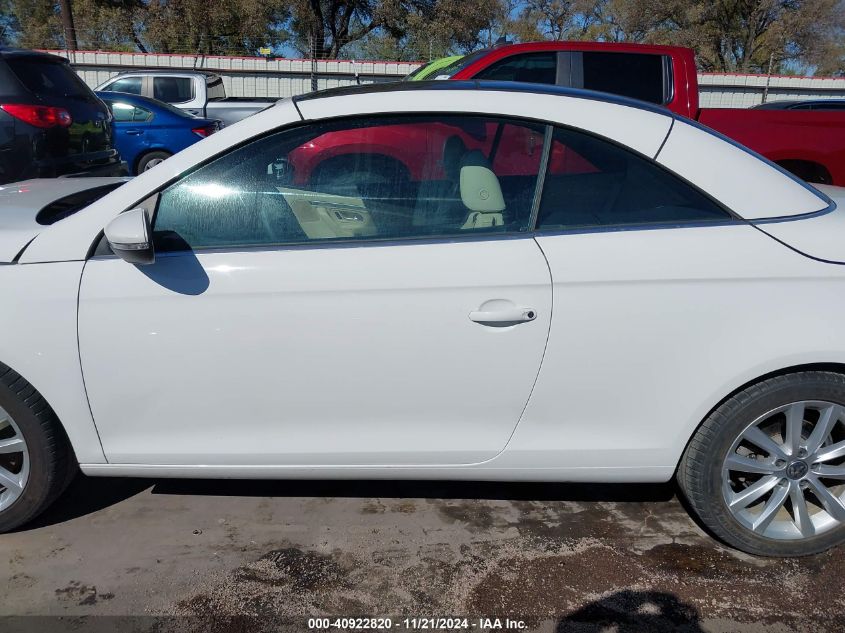 2014 Volkswagen Eos Komfort VIN: WVWBW8AH0EV005820 Lot: 40922820