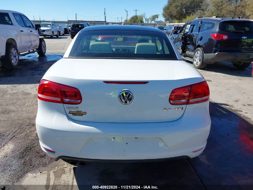 2014 Volkswagen Eos Komfort VIN: WVWBW8AH0EV005820 Lot: 40922820