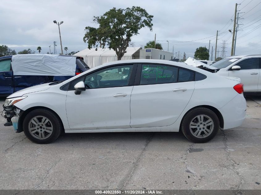 2017 Chevrolet Cruze Ls Auto VIN: 3G1BC5SMXHS555368 Lot: 40922850