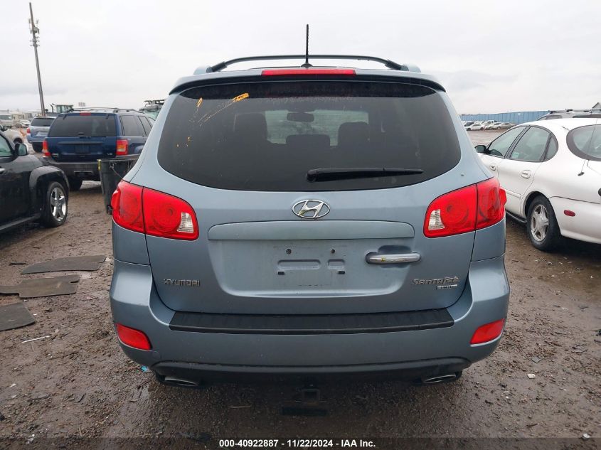 2009 Hyundai Santa Fe Limited VIN: 5NMSH13E39H313166 Lot: 40922887