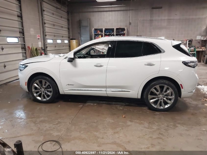 2022 Buick Envision Fwd Avenir VIN: LRBFZRR46ND067159 Lot: 40922897