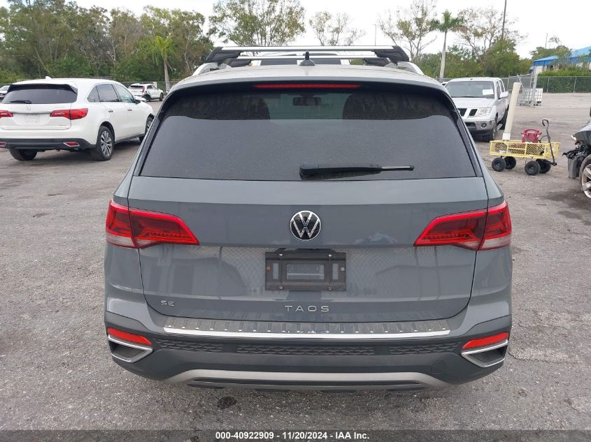 2022 Volkswagen Taos 1.5T Se VIN: 3VVLX7B24NM087892 Lot: 40922909