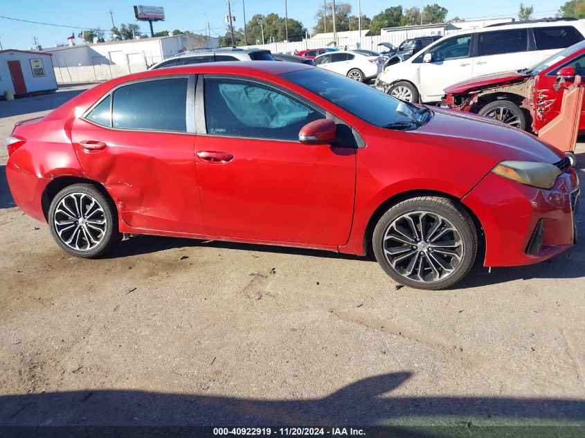 2015 Toyota Corolla S Plus VIN: 5YFBURHE8FP196429 Lot: 40922919