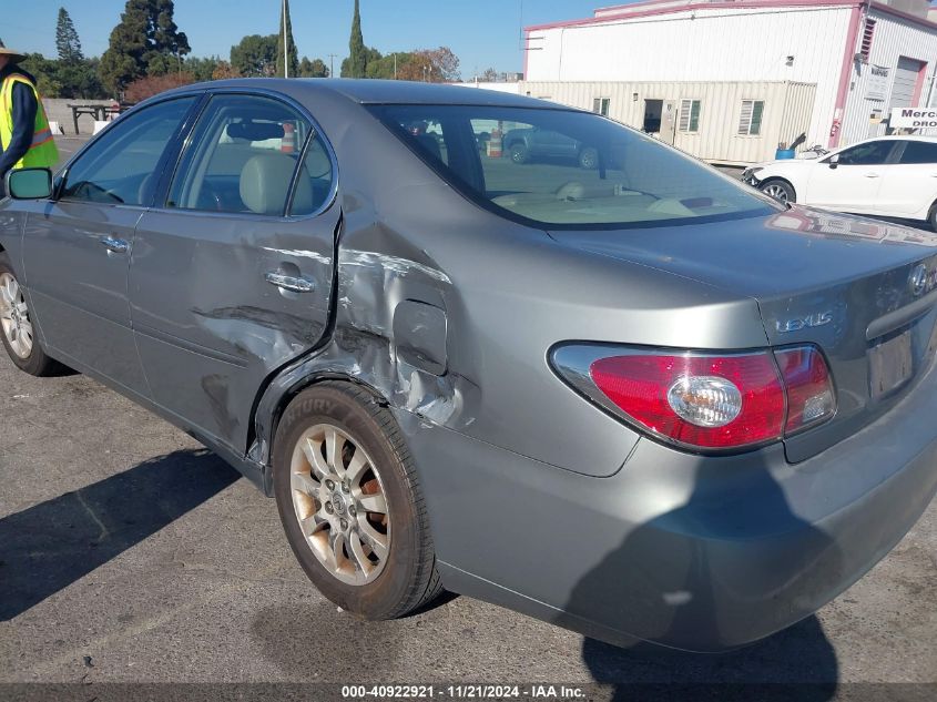 2003 Lexus Es 300 VIN: JTHBF30G336016800 Lot: 40922921