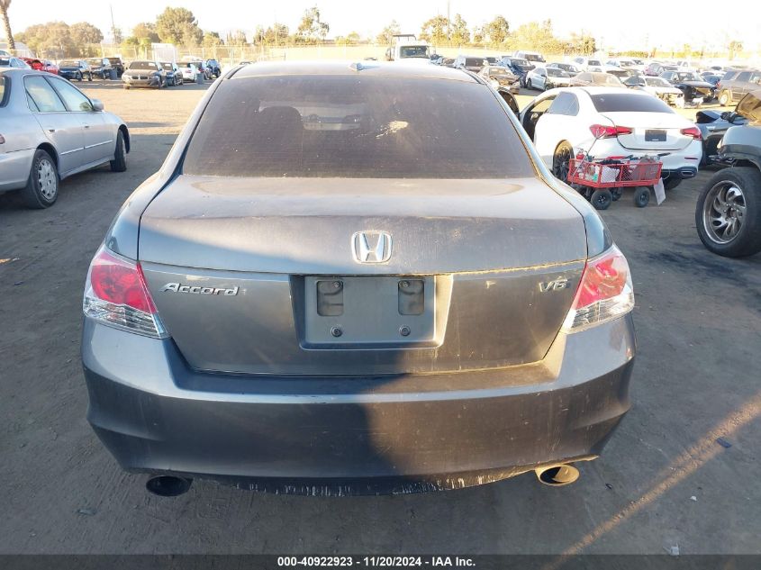 2010 Honda Accord 3.5 Ex-L VIN: 1HGCP3F8XAA017845 Lot: 40922923