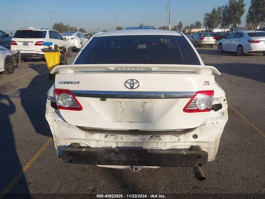 2013 Toyota Corolla S VIN: 5YFBU4EE7DP144584 Lot: 40922925