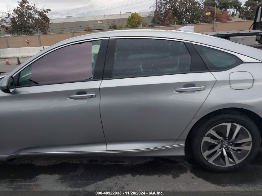 2019 Honda Accord Hybrid Ex VIN: 1HGCV3F42KA007671 Lot: 40922933