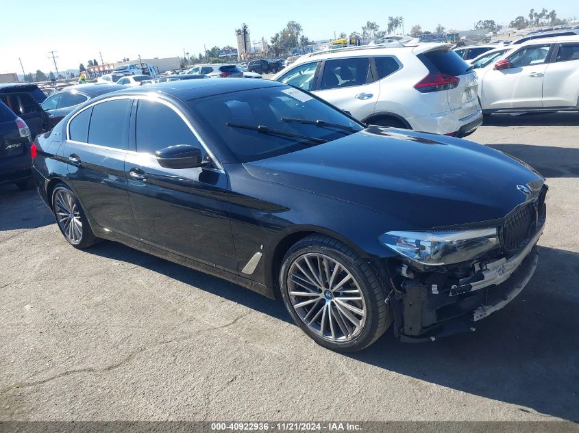 VIN WBAJA9C5XJB250376 2018 BMW 5 Series, 530E Iperf... no.1