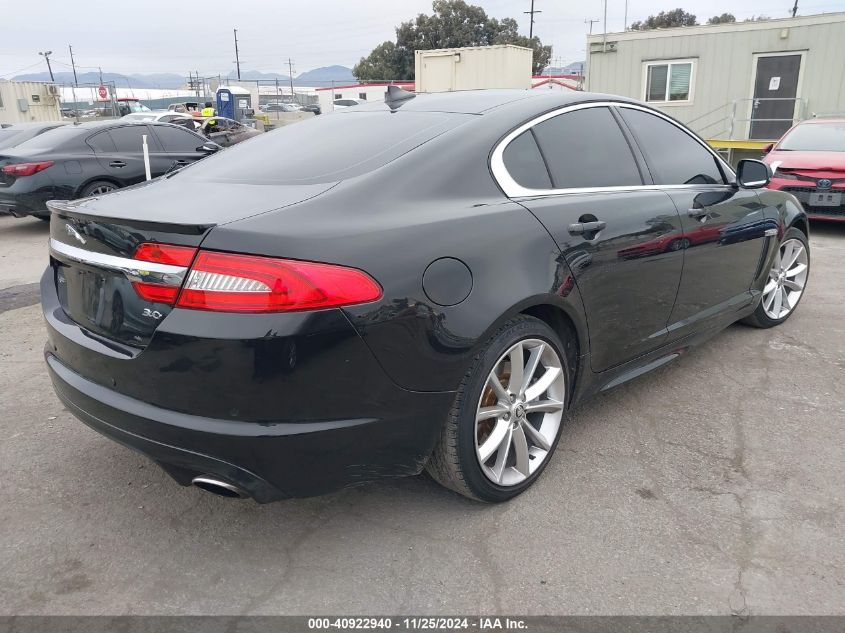 VIN SAJWA0E75D8S68418 2013 JAGUAR XF no.4