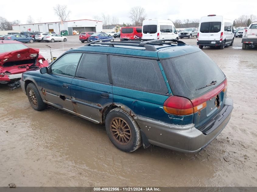 1998 Subaru Legacy Outback/Outback Limited/Outback Sport VIN: 4S3BG6854W7611351 Lot: 40922956