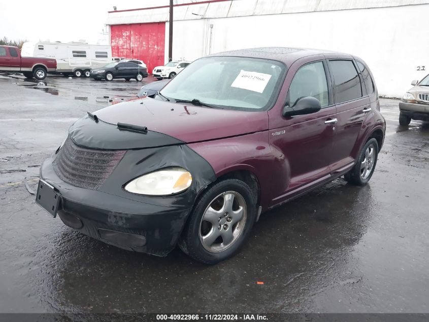 2002 Chrysler Pt Cruiser Limited VIN: 3C8FY68B42T282966 Lot: 40922966