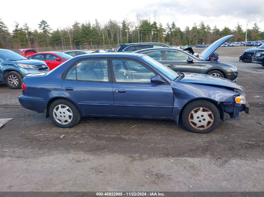 2000 Toyota Corolla Le VIN: 2T1BR18E8YC279395 Lot: 40922985