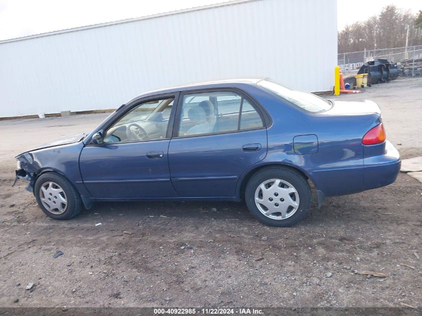 2000 Toyota Corolla Le VIN: 2T1BR18E8YC279395 Lot: 40922985