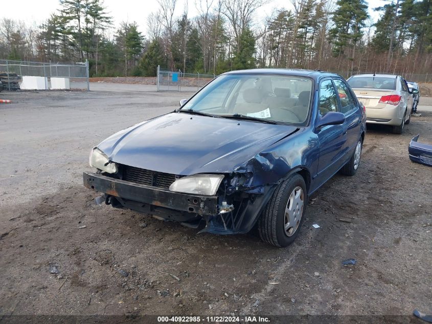 2000 Toyota Corolla Le VIN: 2T1BR18E8YC279395 Lot: 40922985