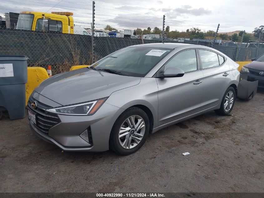 2020 Hyundai Elantra Sel VIN: 5NPD84LF4LH571757 Lot: 40922990