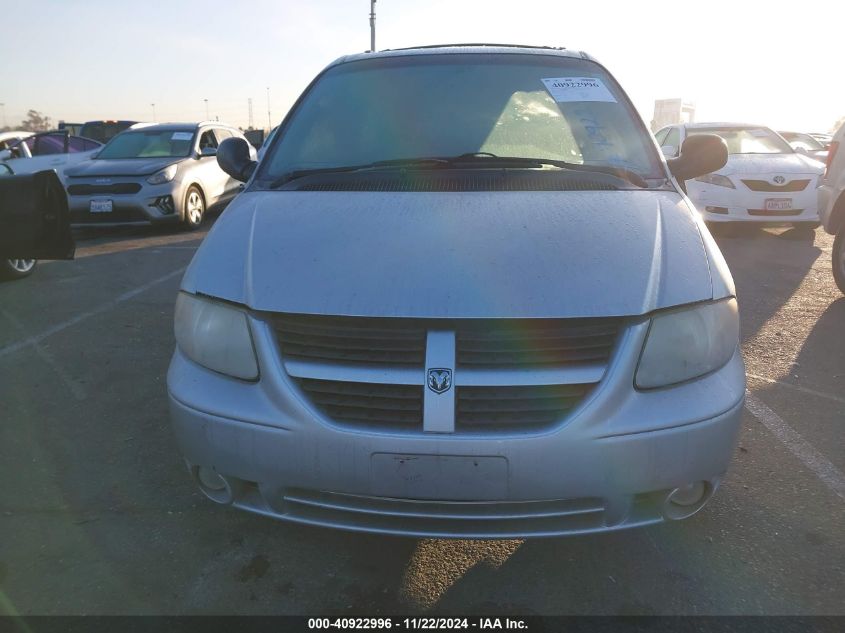 2007 Dodge Grand Caravan Sxt VIN: 2D4GP44L47R104810 Lot: 40922996