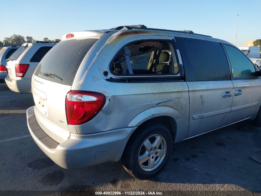 2007 Dodge Grand Caravan Sxt VIN: 2D4GP44L47R104810 Lot: 40922996