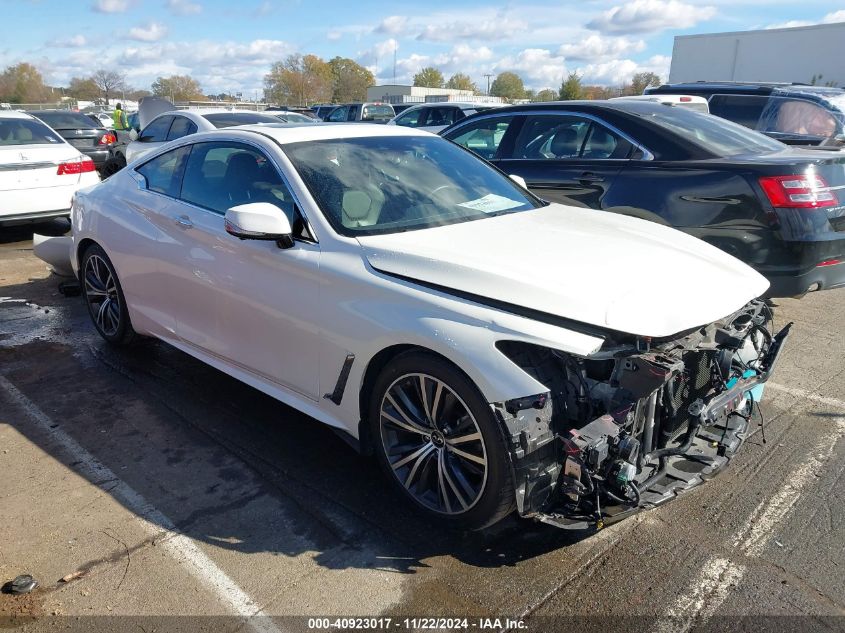 2022 Infiniti Q60 Luxe VIN: JN1EV7KK4NM600599 Lot: 40923017