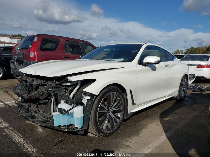 2022 Infiniti Q60 Luxe VIN: JN1EV7KK4NM600599 Lot: 40923017