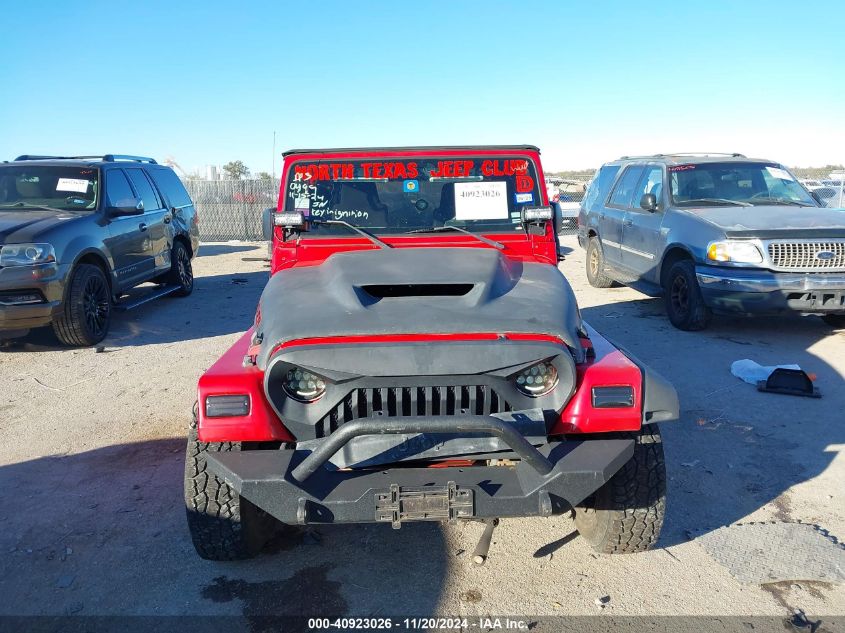 2006 Jeep Wrangler Se VIN: 1J4FA291X6P740499 Lot: 40923026