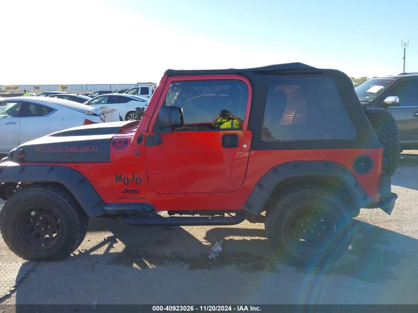 2006 Jeep Wrangler Se VIN: 1J4FA291X6P740499 Lot: 40923026