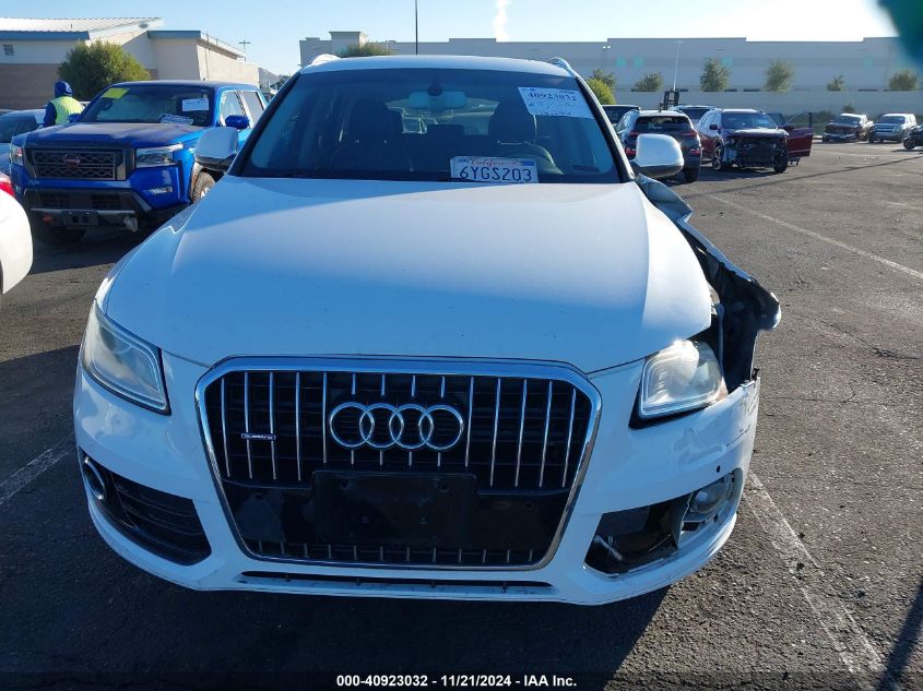 2013 Audi Q5 2.0T Premium VIN: WA1LFAFP8DA024322 Lot: 40923032