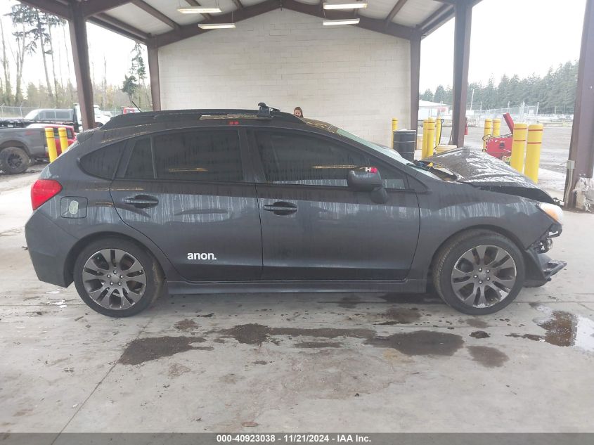 2014 Subaru Impreza 2.0I Sport Premium VIN: JF1GPAL60E8313998 Lot: 40923038