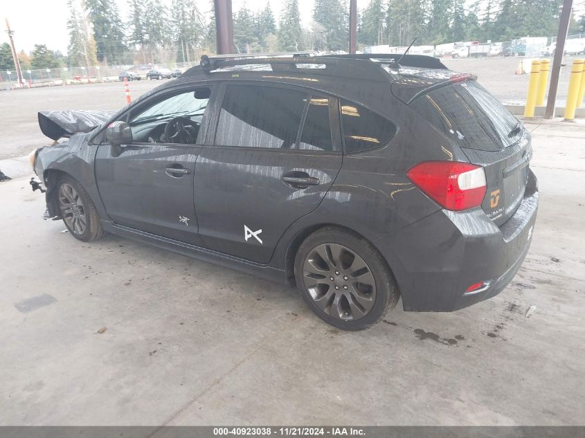 2014 Subaru Impreza 2.0I Sport Premium VIN: JF1GPAL60E8313998 Lot: 40923038