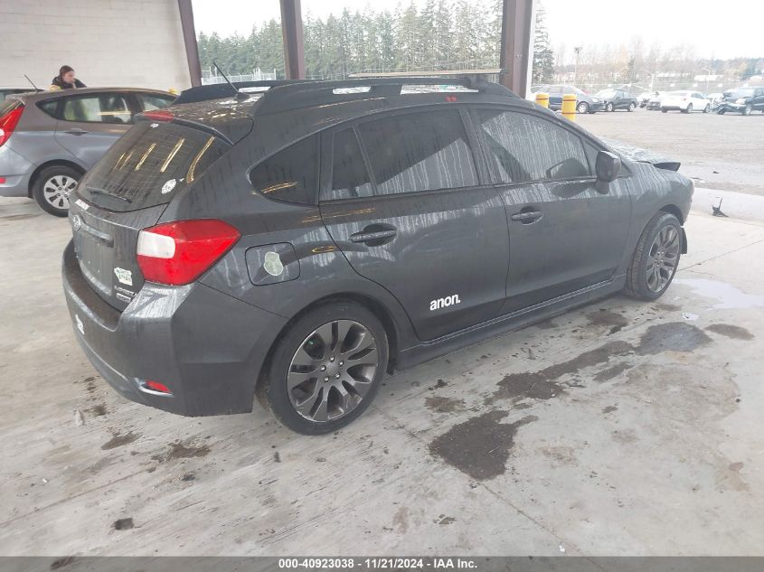 2014 Subaru Impreza 2.0I Sport Premium VIN: JF1GPAL60E8313998 Lot: 40923038