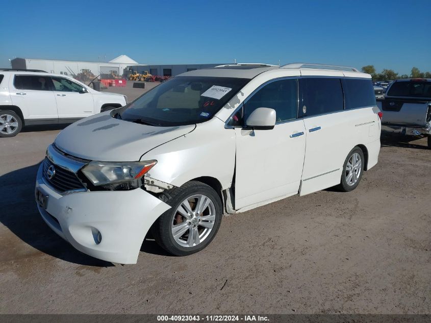 2011 Nissan Quest Sl VIN: JN8AE2KP4B9007662 Lot: 40923043