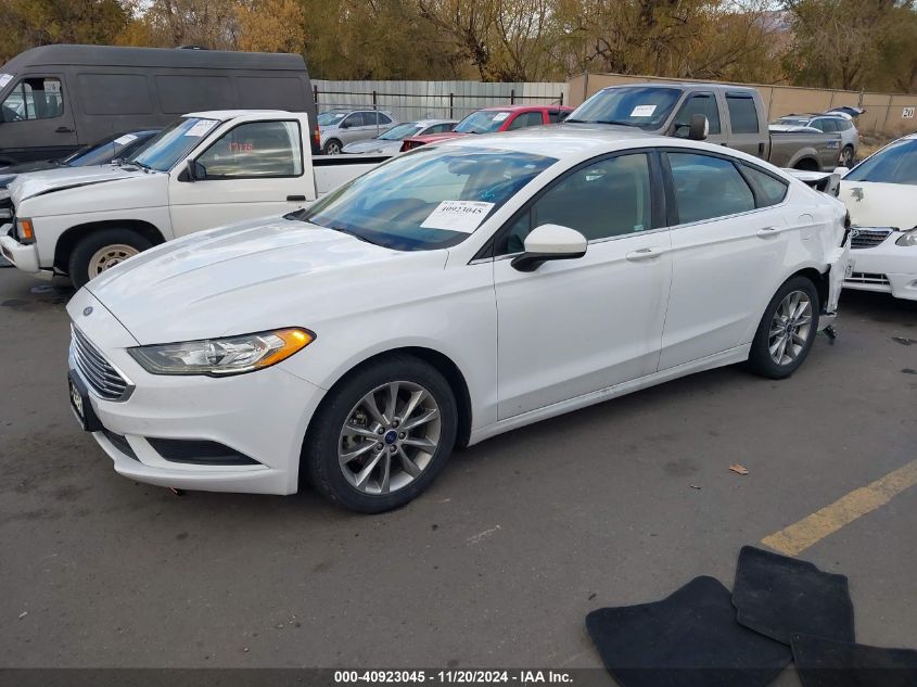 2017 Ford Fusion Se VIN: 3FA6P0HDXHR336172 Lot: 40923045