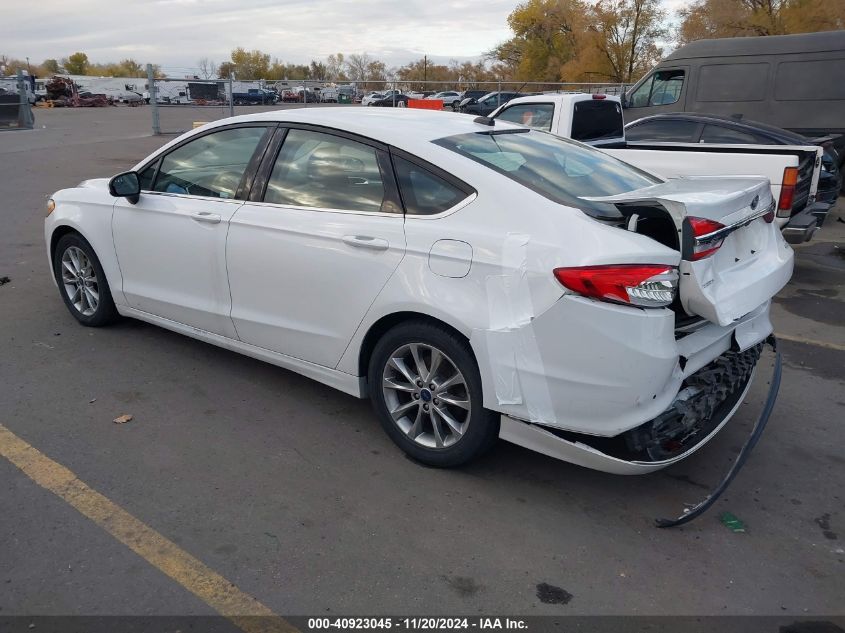 2017 Ford Fusion Se VIN: 3FA6P0HDXHR336172 Lot: 40923045