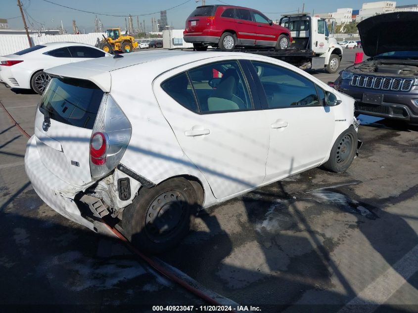 VIN JTDKDTB30D1547372 2013 Toyota Prius, C One no.4