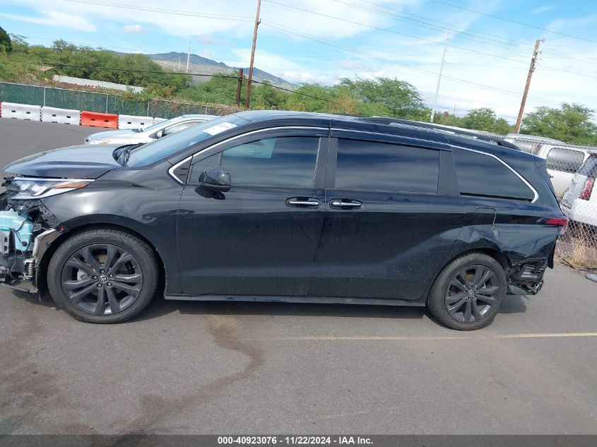 2022 Toyota Sienna Xse VIN: 5TDDRKEC9NS101595 Lot: 40923076