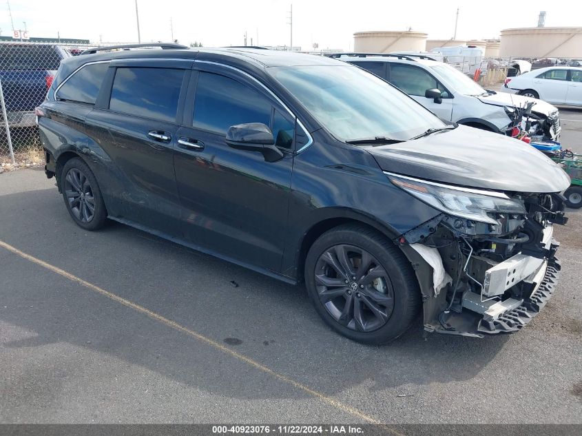 2022 Toyota Sienna Xse VIN: 5TDDRKEC9NS101595 Lot: 40923076