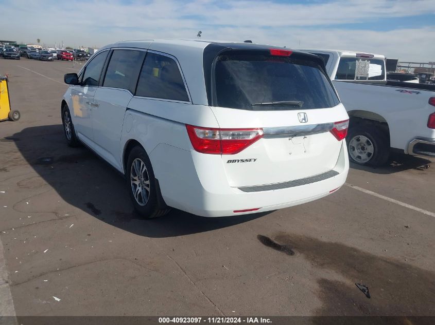 2012 Honda Odyssey Ex-L VIN: 5FNRL5H63CB025615 Lot: 40923097