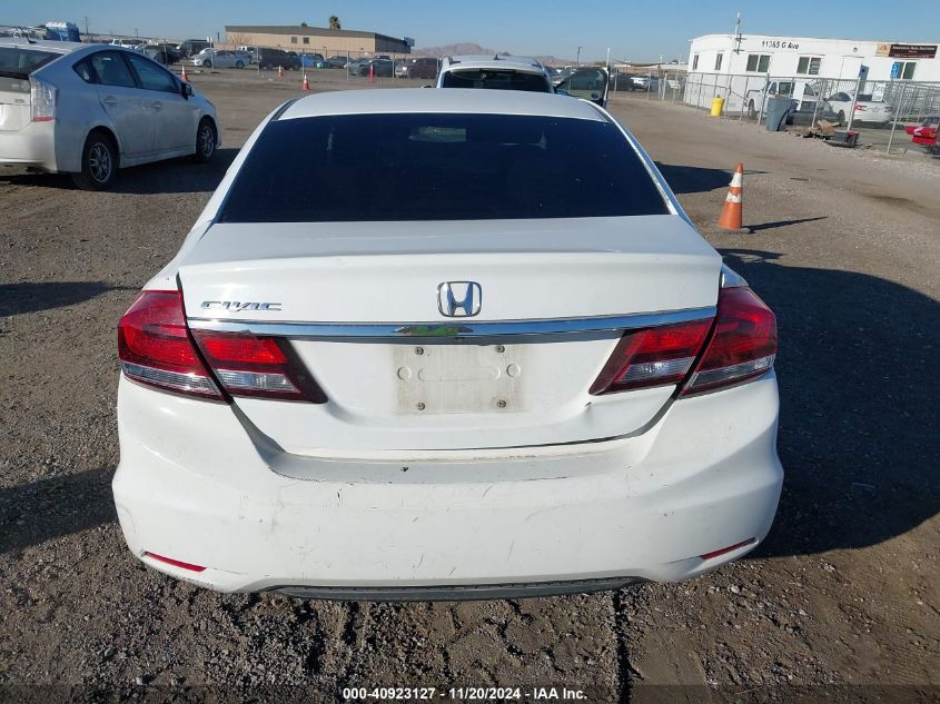 2013 Honda Civic Lx VIN: 19XFB2F54DE231435 Lot: 40923127