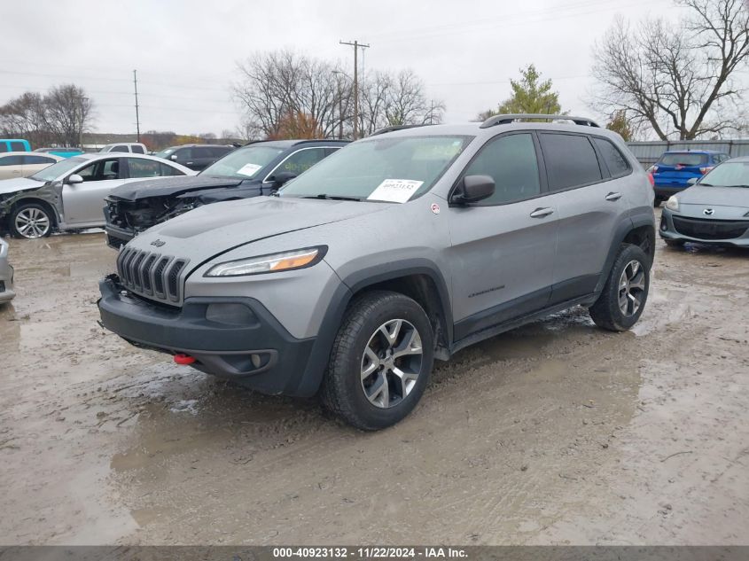 2016 Jeep Cherokee Trailhawk VIN: 1C4PJMBS8GW224321 Lot: 40923132