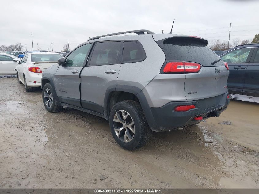 2016 Jeep Cherokee Trailhawk VIN: 1C4PJMBS8GW224321 Lot: 40923132